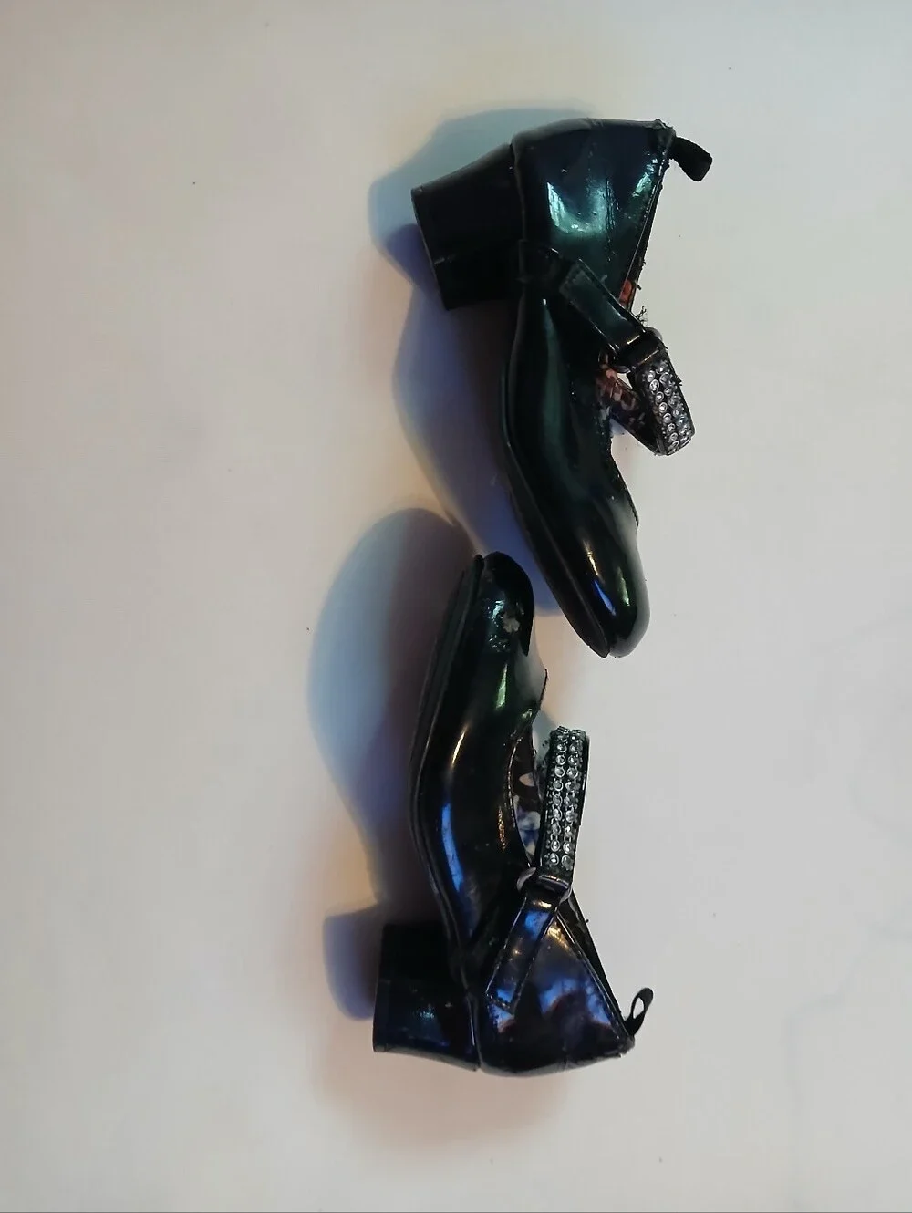 George Black Girls' Mary Jane Dress Shoes with Decorative Strap